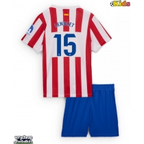 Atletico Madrid Clement Lenglet #15 Replica Home Minikit 2025-26 Short Sleeve (+ pants)